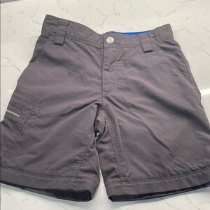 The North Face Gray Cargo Shorts with Durable Design